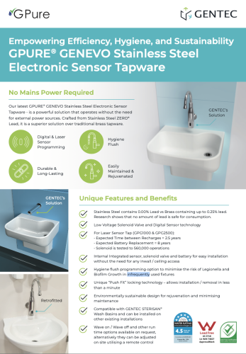 Genevo Stainless Steel Flyer
