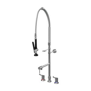Zero Lead Stainless Steel 304 Hob Mounted Pre-Rinse Unit w/ Trigger Spray