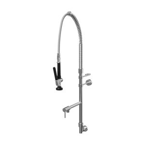 Zero Lead Stainless Steel 304 Wall Mounted Pre-Rinse Unit w/ Spray Arm